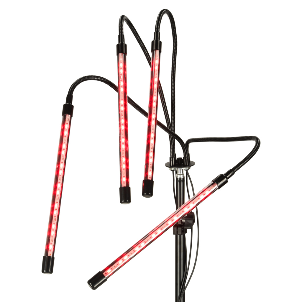 Lampa do roślin LED uprawy wzrostu panel na statywie 4x80LED - obrazek 8