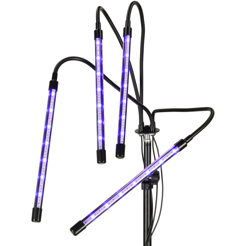 Lampa do roślin LED uprawy wzrostu panel na statywie 4x80LED - obrazek 9