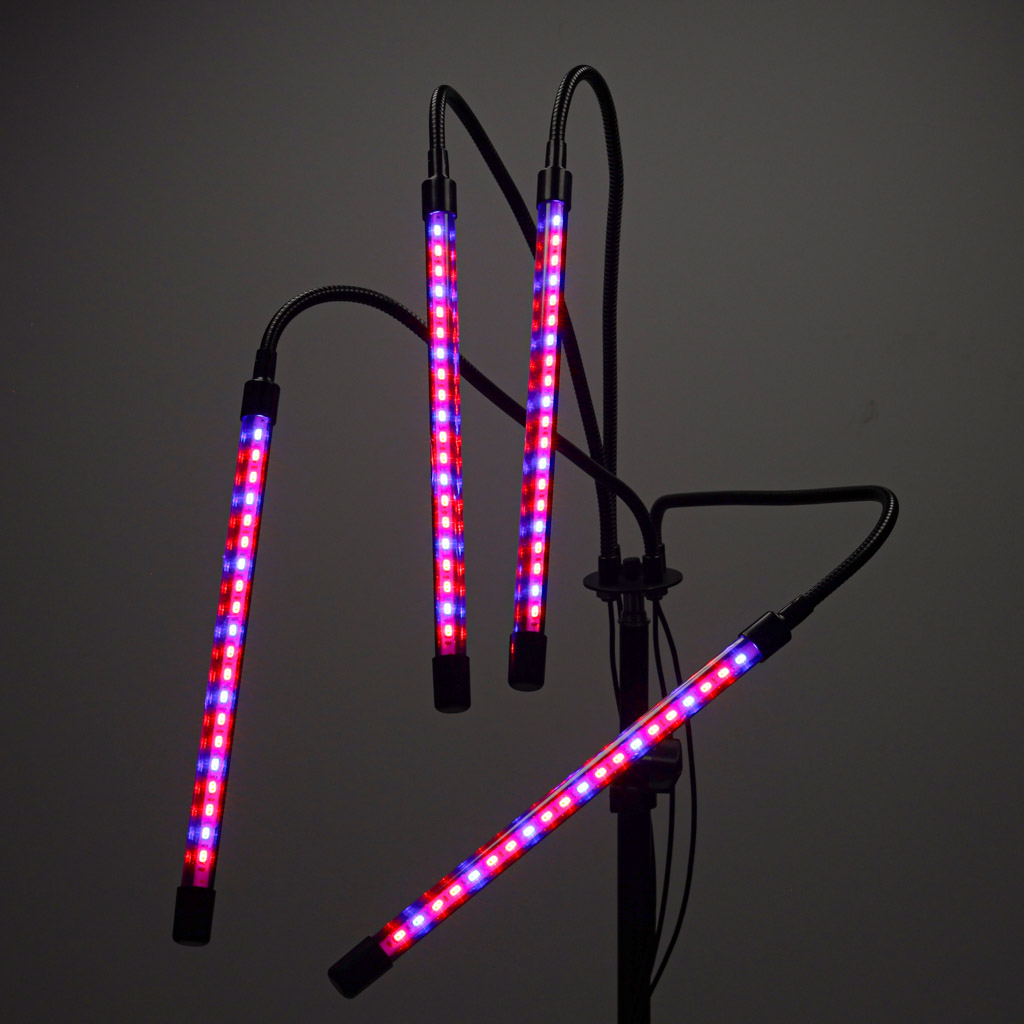 Lampa do roślin LED uprawy wzrostu panel na statywie 4x80LED - obrazek 10