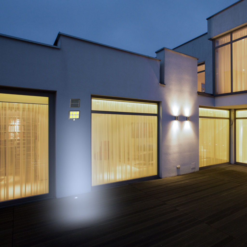 Lampa solarna czujnik ruchu i zmierzchu 120 LED - obrazek 11