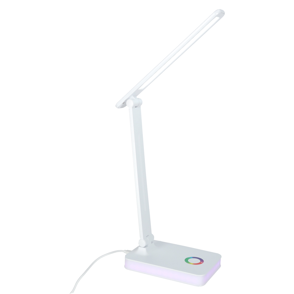 Lampka na biurko biurkowa LED USB dotykowa podświetlana RGB regulacja światła - obrazek 2
