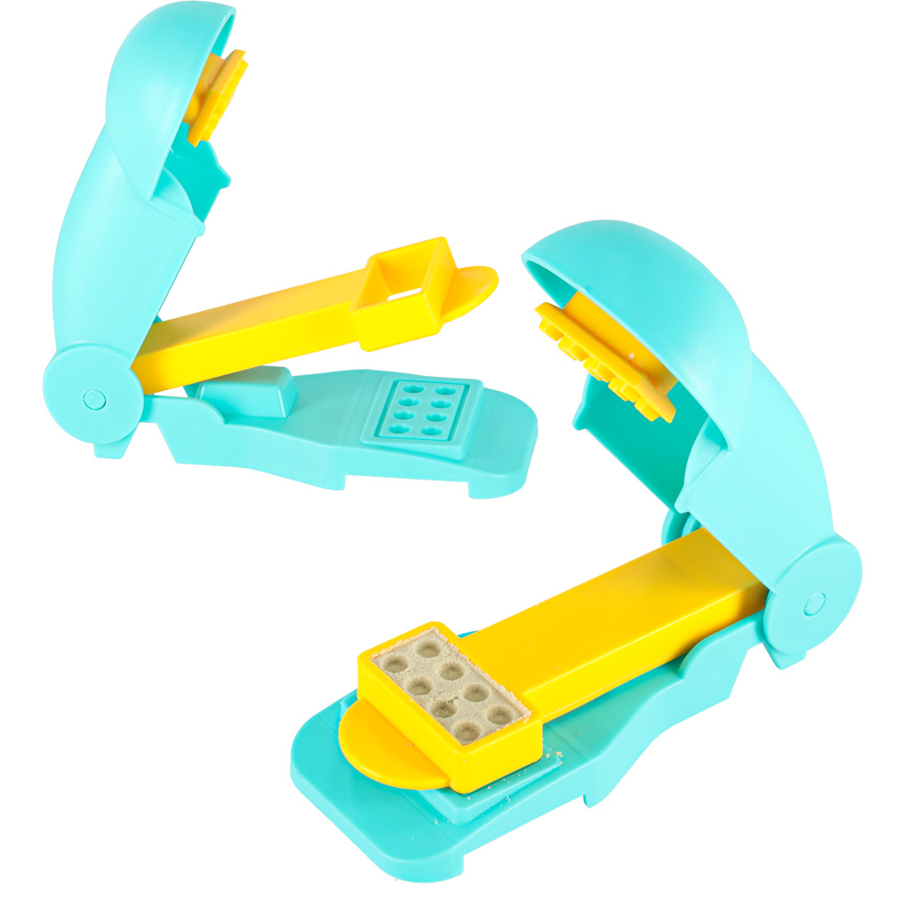 Piasek dla dzieci 750g domek foremki figurki zestaw kreatywny - obrazek 8