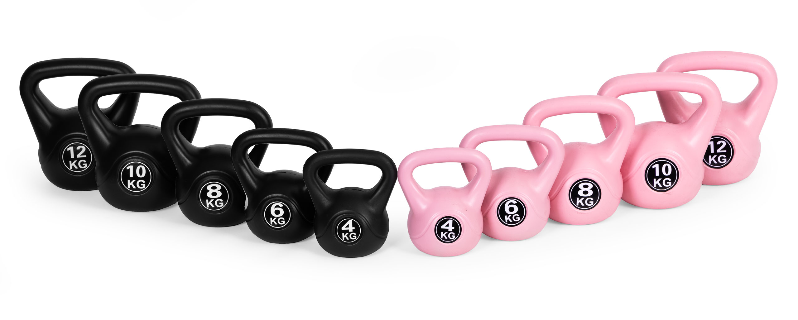 Kettlebell kettle 4 kg do ćwiczeń hantla kula odważnik obciążenie ciężar fitness ModernHome - obrazek 10