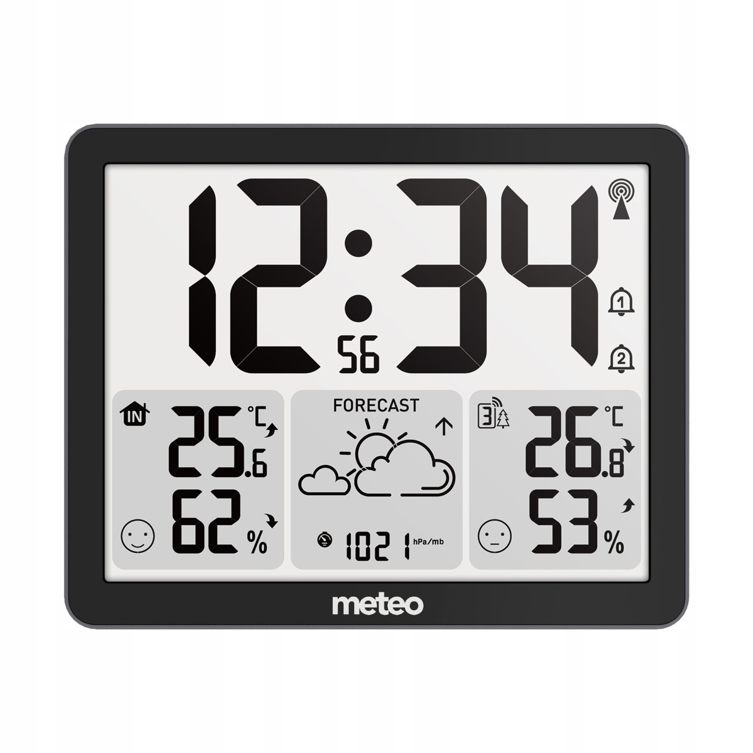 Stacja pogodowa z DCF meteo SP201 z pogodynką - obrazek 2