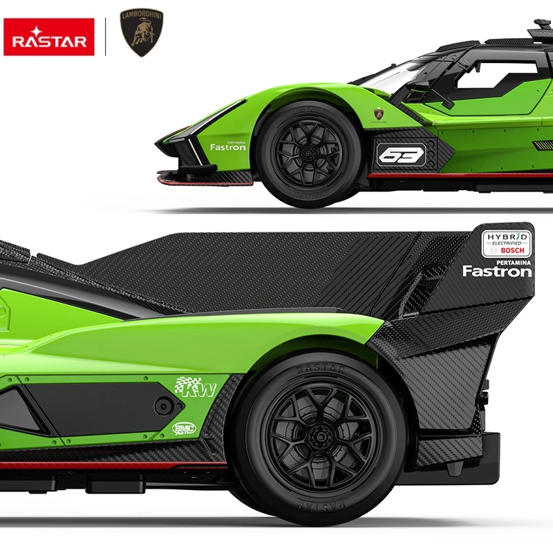 Samochód zdalnie sterowany Lamborghini SC63 LMDH R/C skala 1:14 Rastar 10150 - obrazek 3