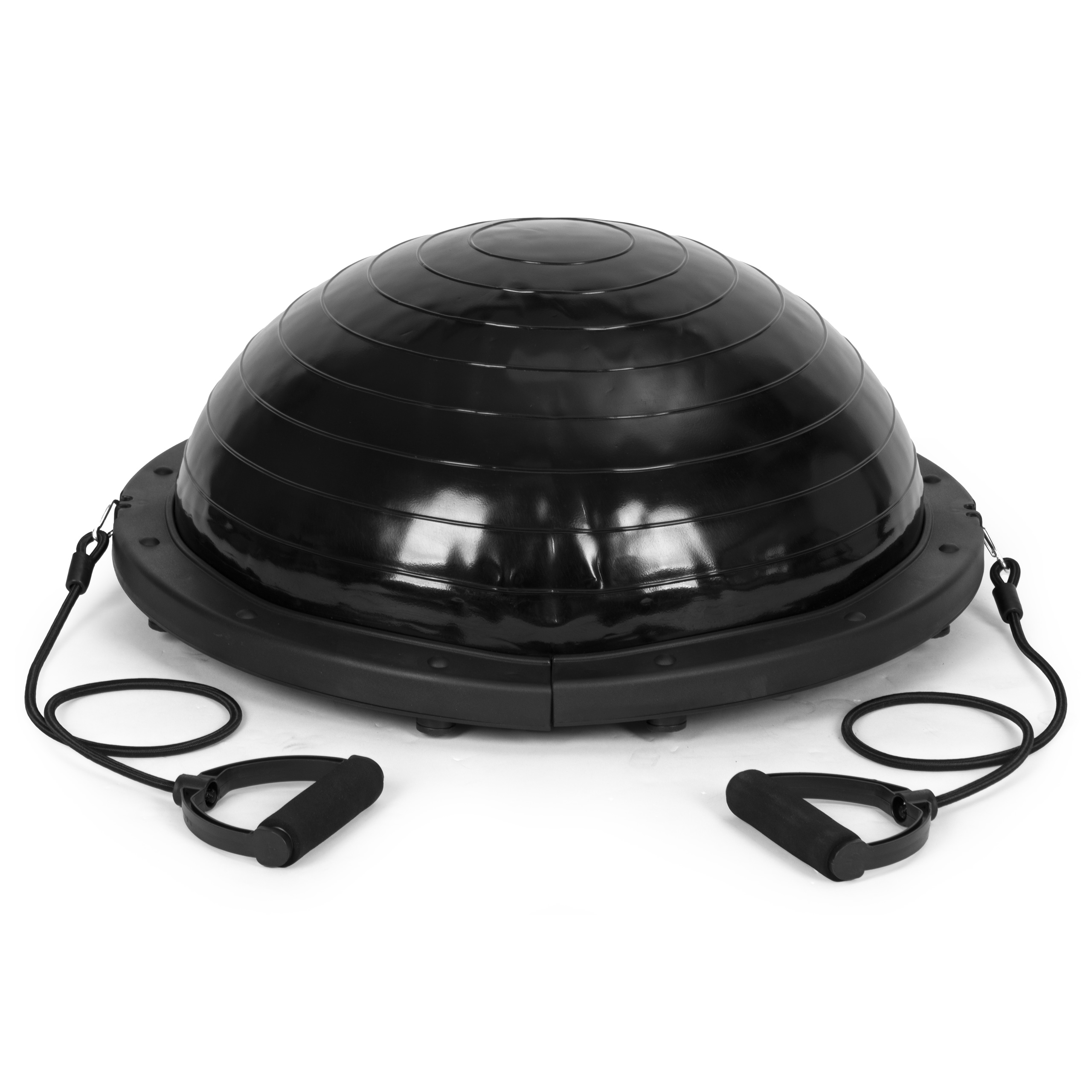 Platforma do balansowania z ekspanderami półpiłka trener równowagi + pompka ModernHome - obrazek 3