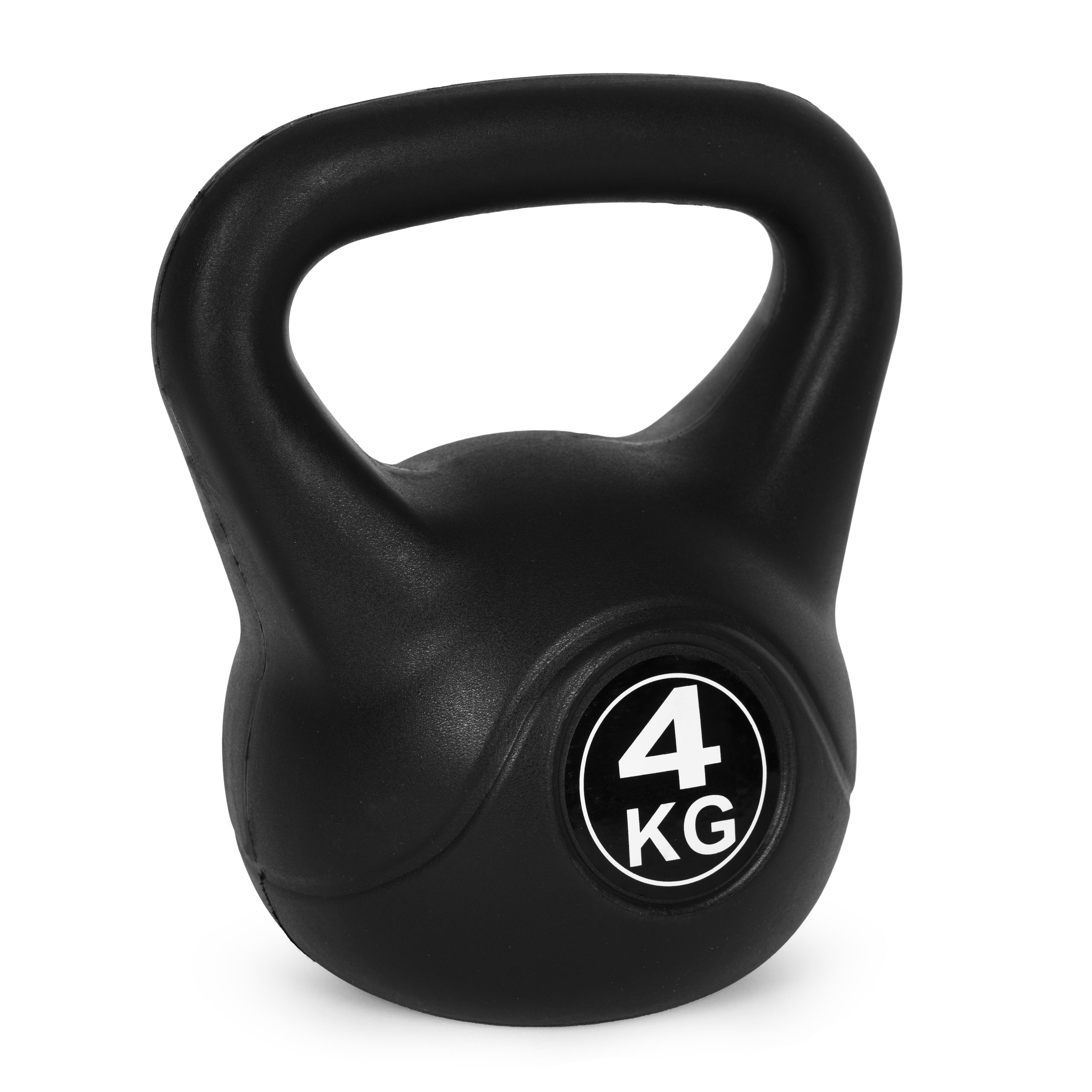 Kettlebell kettle 4 kg do ćwiczeń hantla kula odważnik obciążenie ciężar fitness ModernHome - obrazek 3