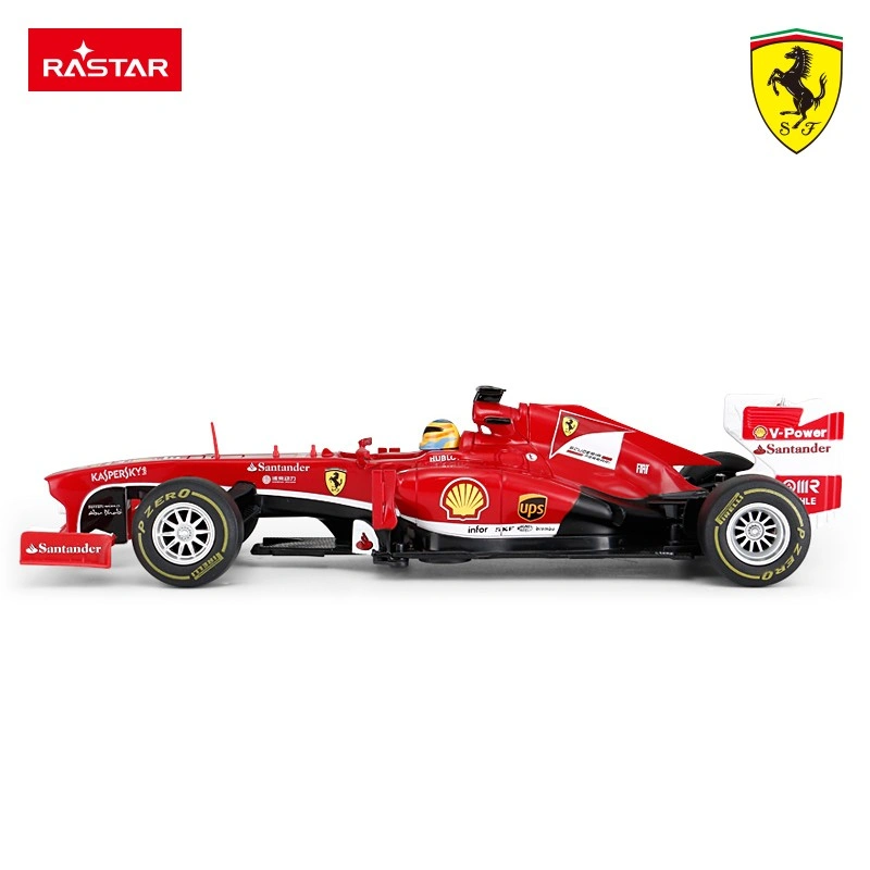 Samochód zdalnie sterowany Ferrari F1 R/C skala 1:18 Rastar 53800 - obrazek 4
