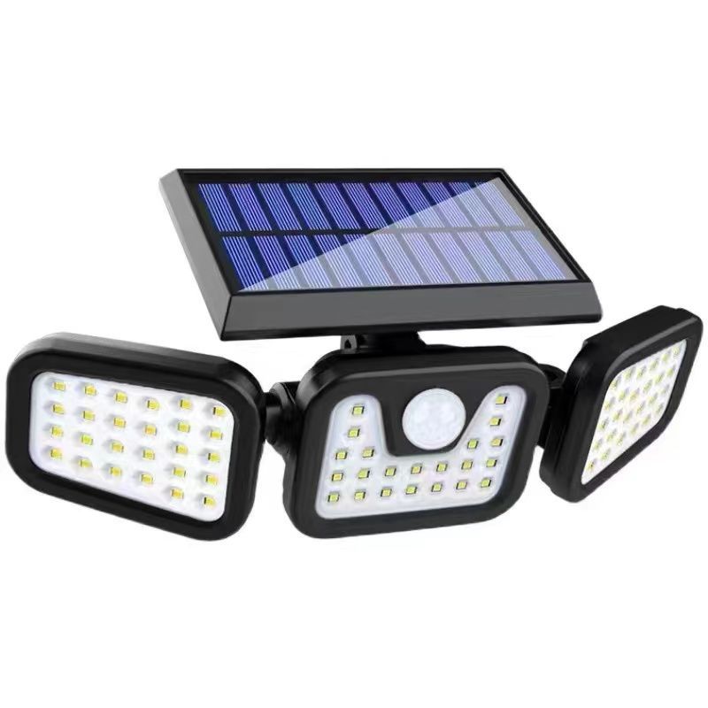 Lampa solarna ogrodowa LED z czujnikiem ruchu 4 tryby - obrazek 4