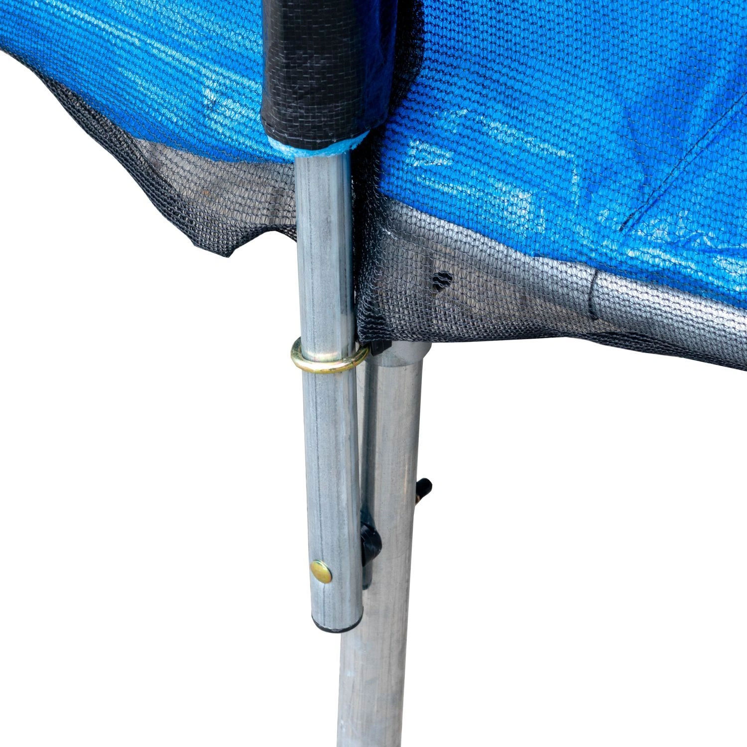 Trampolina ogrodowa z siatką zewnętrzną o średnicy 10 ft 304-312 cm + drabinka - obrazek 6