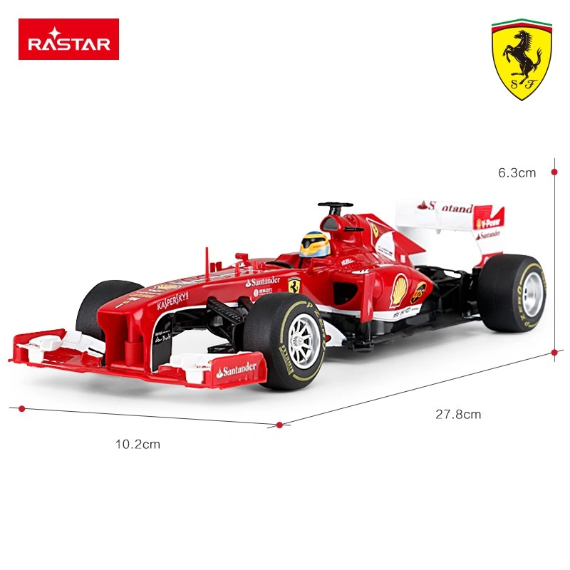 Samochód zdalnie sterowany Ferrari F1 R/C skala 1:18 Rastar 53800 - obrazek 7
