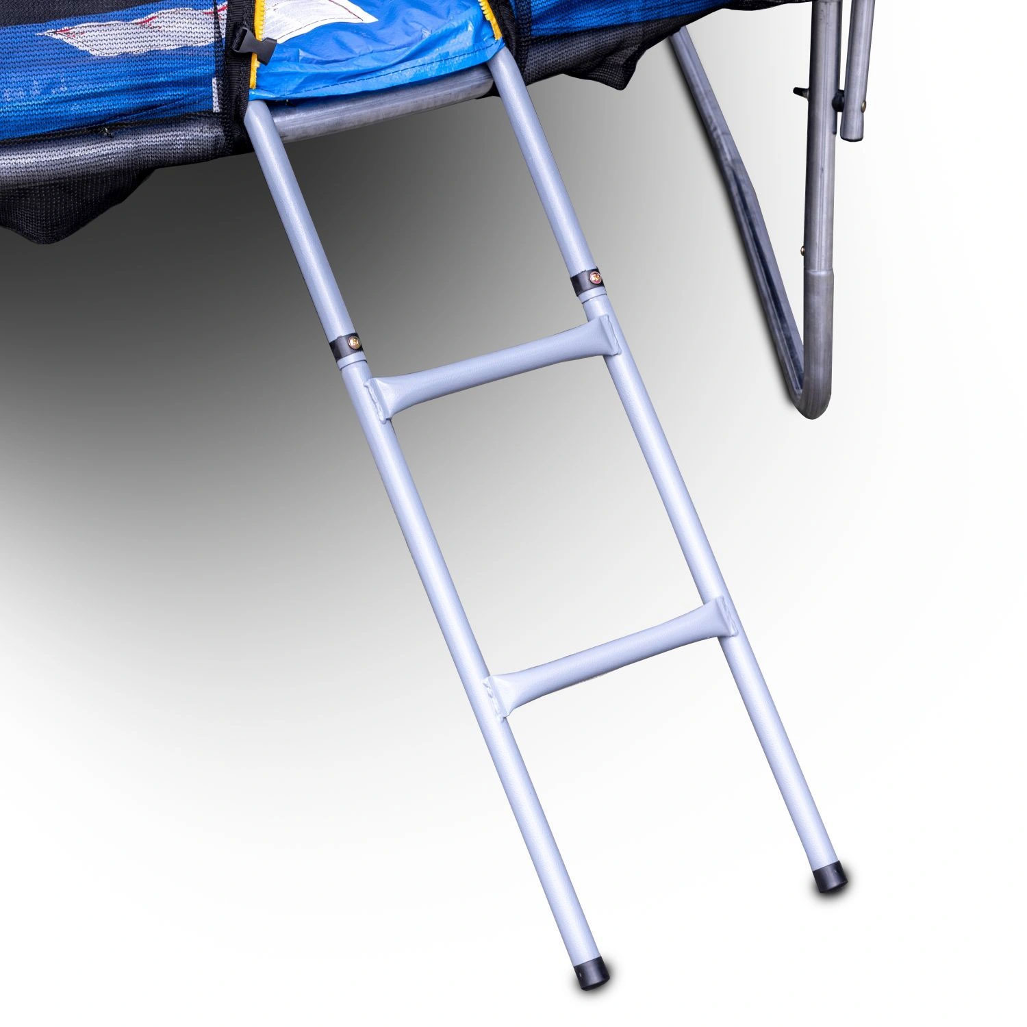 Trampolina ogrodowa z siatką zewnętrzną o średnicy 10 ft 304-312 cm + drabinka - obrazek 7