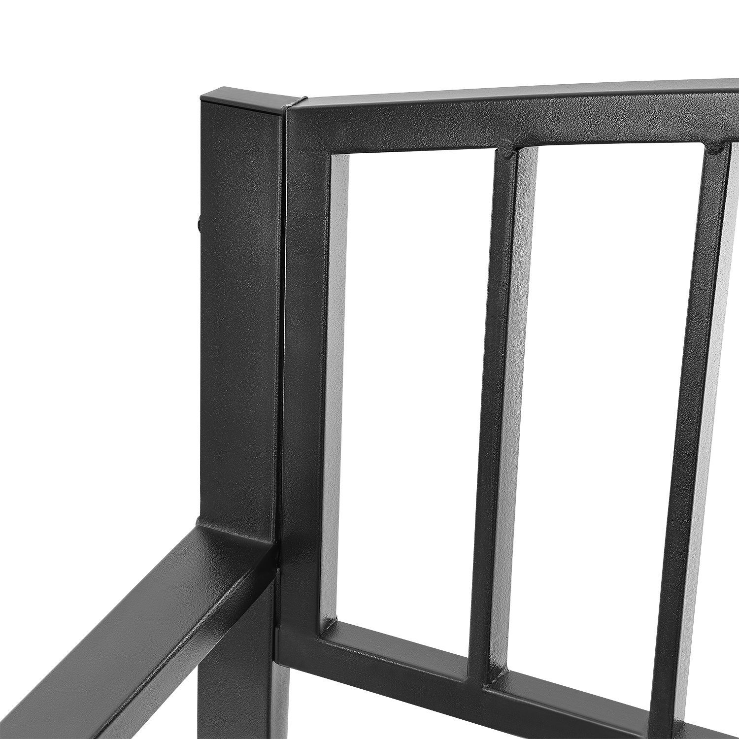 Ławka ogrodowa z oparciem parkowa na taras balkon metalowa konstrukcja - obrazek 7