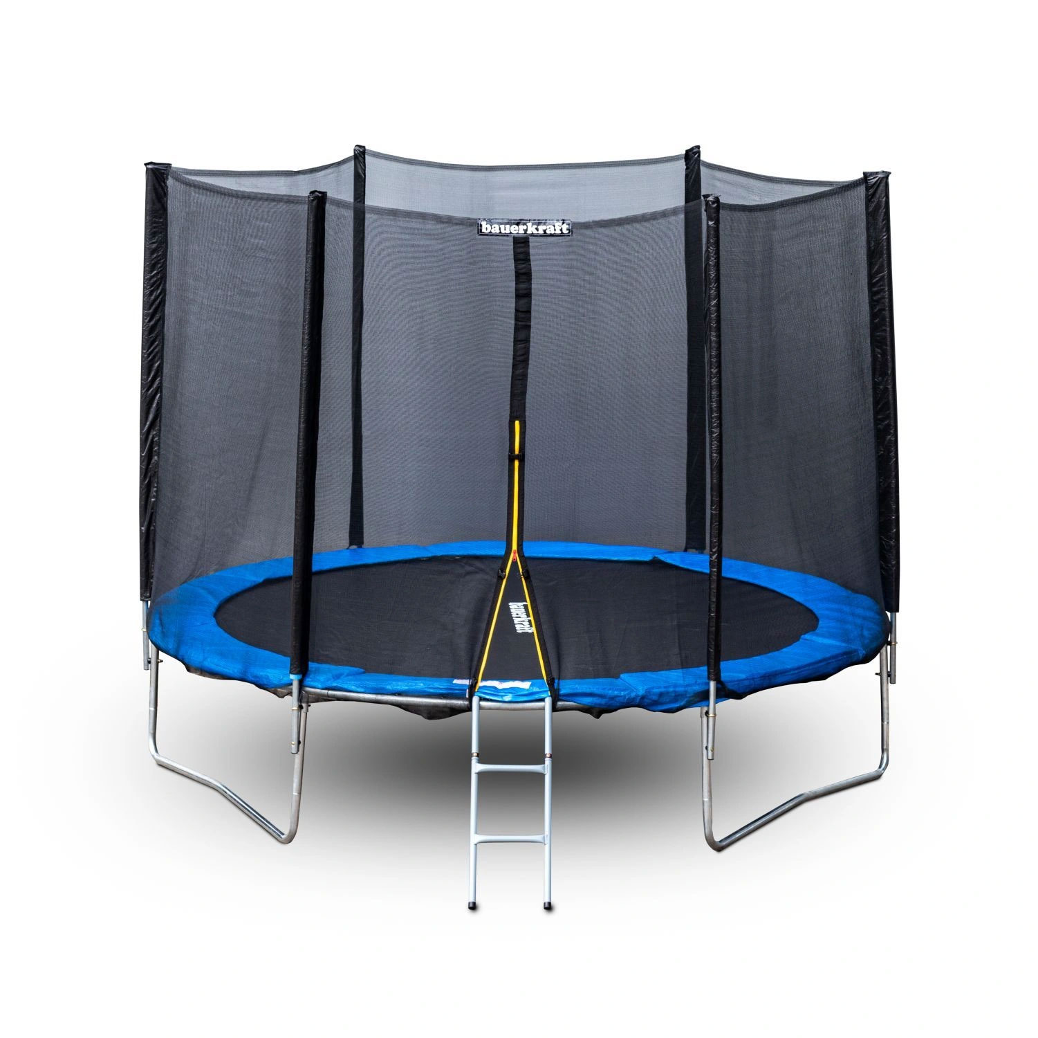 Trampolina ogrodowa z siatką zewnętrzną o średnicy 10 ft 304-312 cm + drabinka - obrazek 8