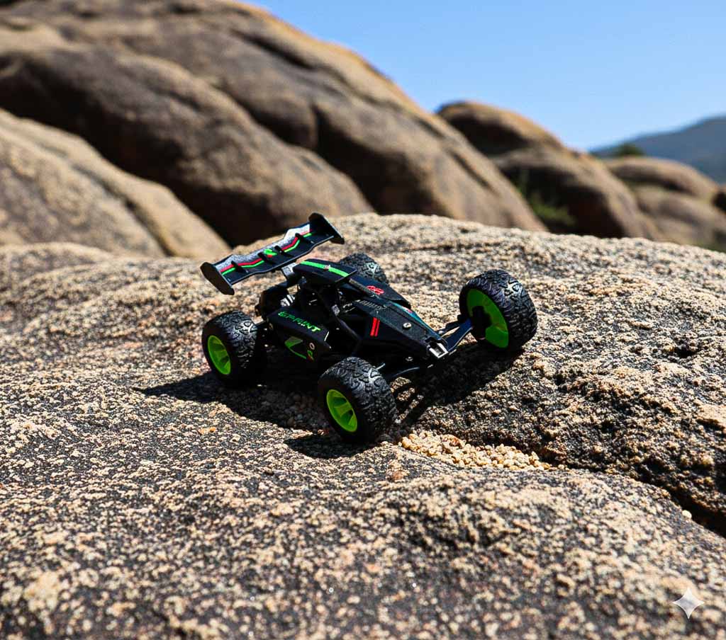 Samochód zdalnie sterowany na pilota terenowy 1:32 15km/h 2,4GHz - obrazek 9