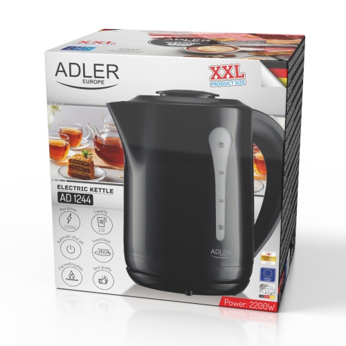 AD 1244 black Czajnik plastikowy 2,5 L - obrazek 9