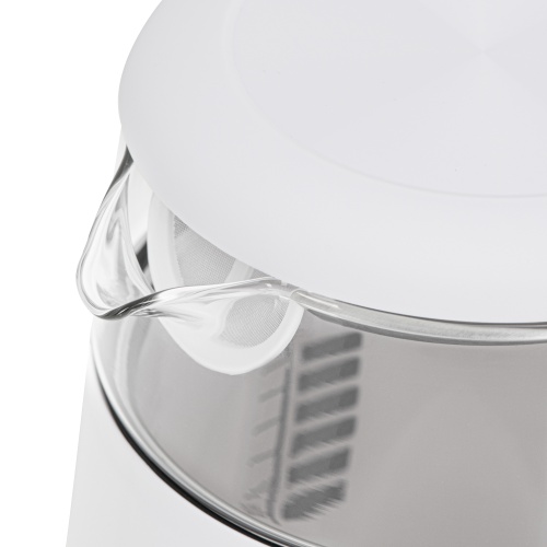 AD 1305 WS white silver Czajnik elektryczny szklany regulacją temperatury 1,7L | LED | 40-100°C | - obrazek 6