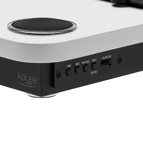 AD 1914 White Gramofon z USB i Bluetooth - obrazek 5