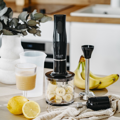 AD 4620 black Blender ręczny-|Zestaw | Pojemnik 500ml | Pojemnik z miarką: 700ml - obrazek 10