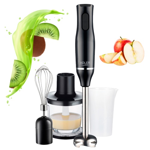 AD 4620 black Blender ręczny-|Zestaw | Pojemnik 500ml | Pojemnik z miarką: 700ml - obrazek 7
