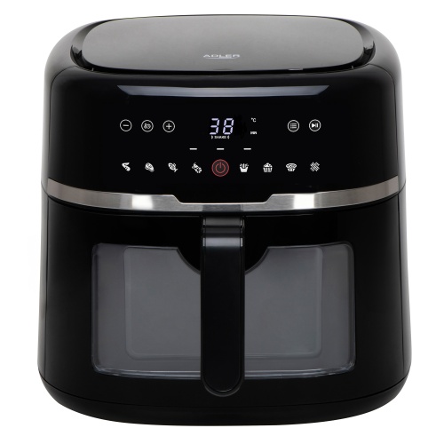 AD 6318 Frytkownica beztłuszczowa 8,0 L | 9 programów | Air Fryer z LED i oświetleniem |