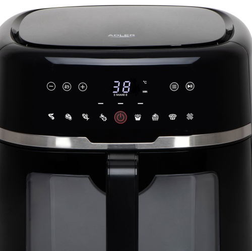 AD 6318 Frytkownica beztłuszczowa 8,0 L | 9 programów | Air Fryer z LED i oświetleniem | - obrazek 2