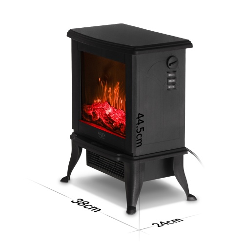 AD 7754 Kominek elektryczny | 2 poziomy grzania: 1000W / 1800W | Efekt 3D płomienia | Termostat - obrazek 15
