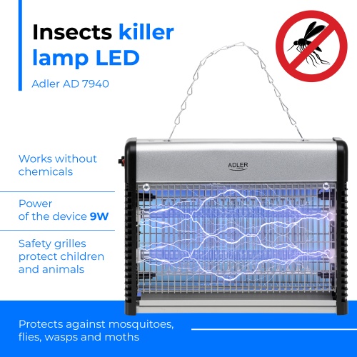 AD 7940 Lampa owadobójcza LED - obrazek 11