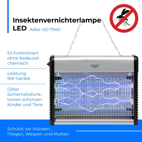 AD 7940 Lampa owadobójcza LED - obrazek 13