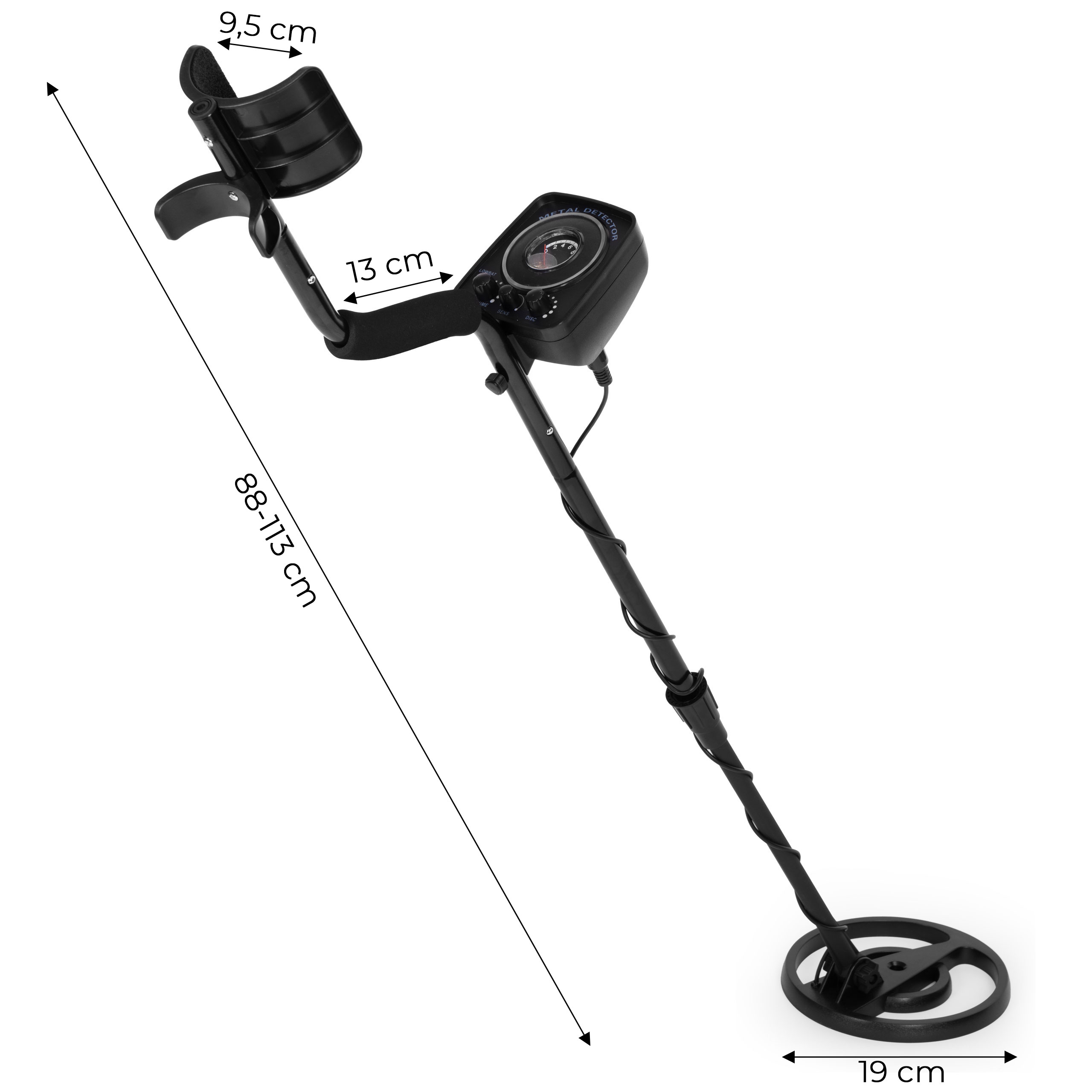 Wykrywacz metali detektor 2 tryby do poszukiwań złota srebra monet - obrazek 10