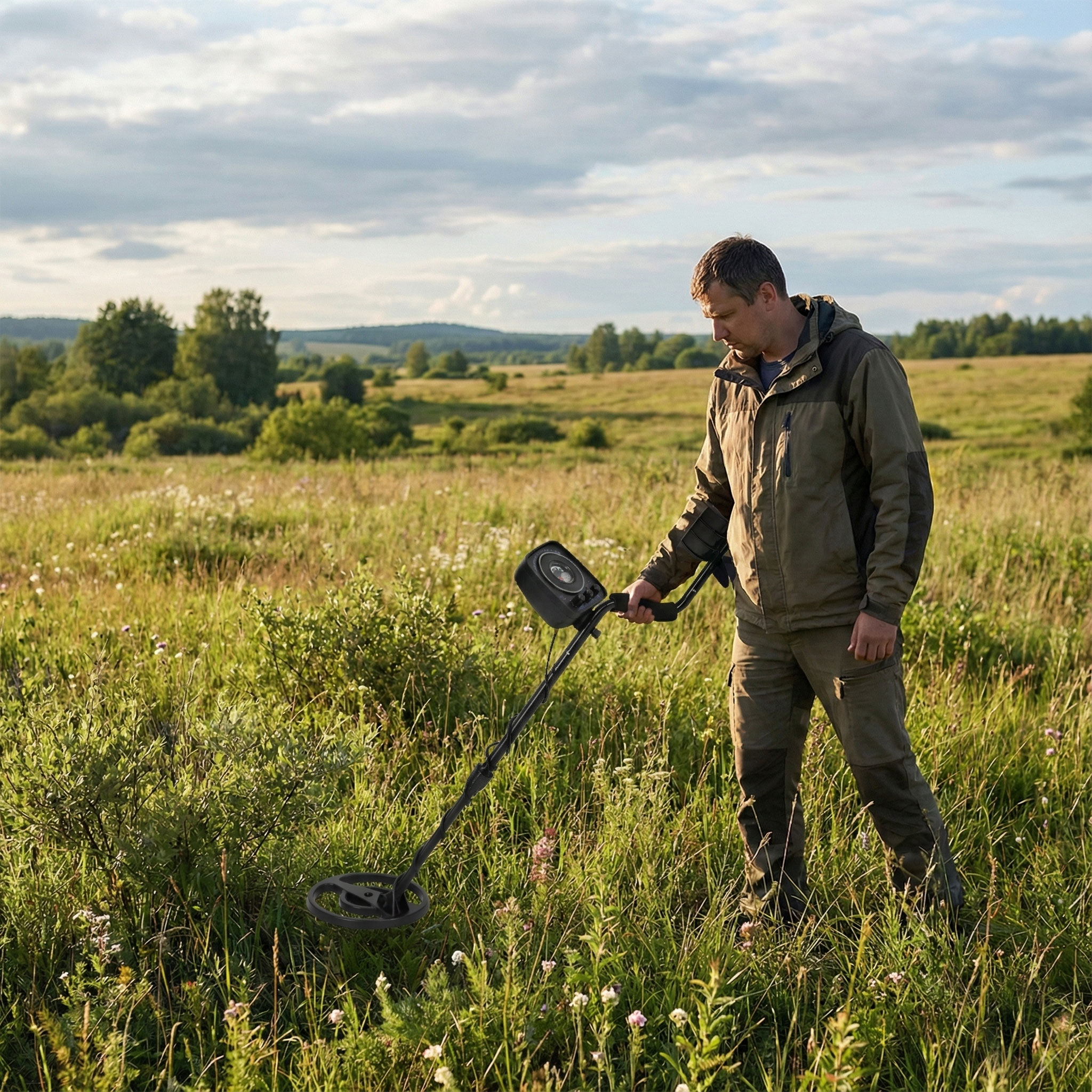 Wykrywacz metali detektor 2 tryby do poszukiwań złota srebra monet - obrazek 3