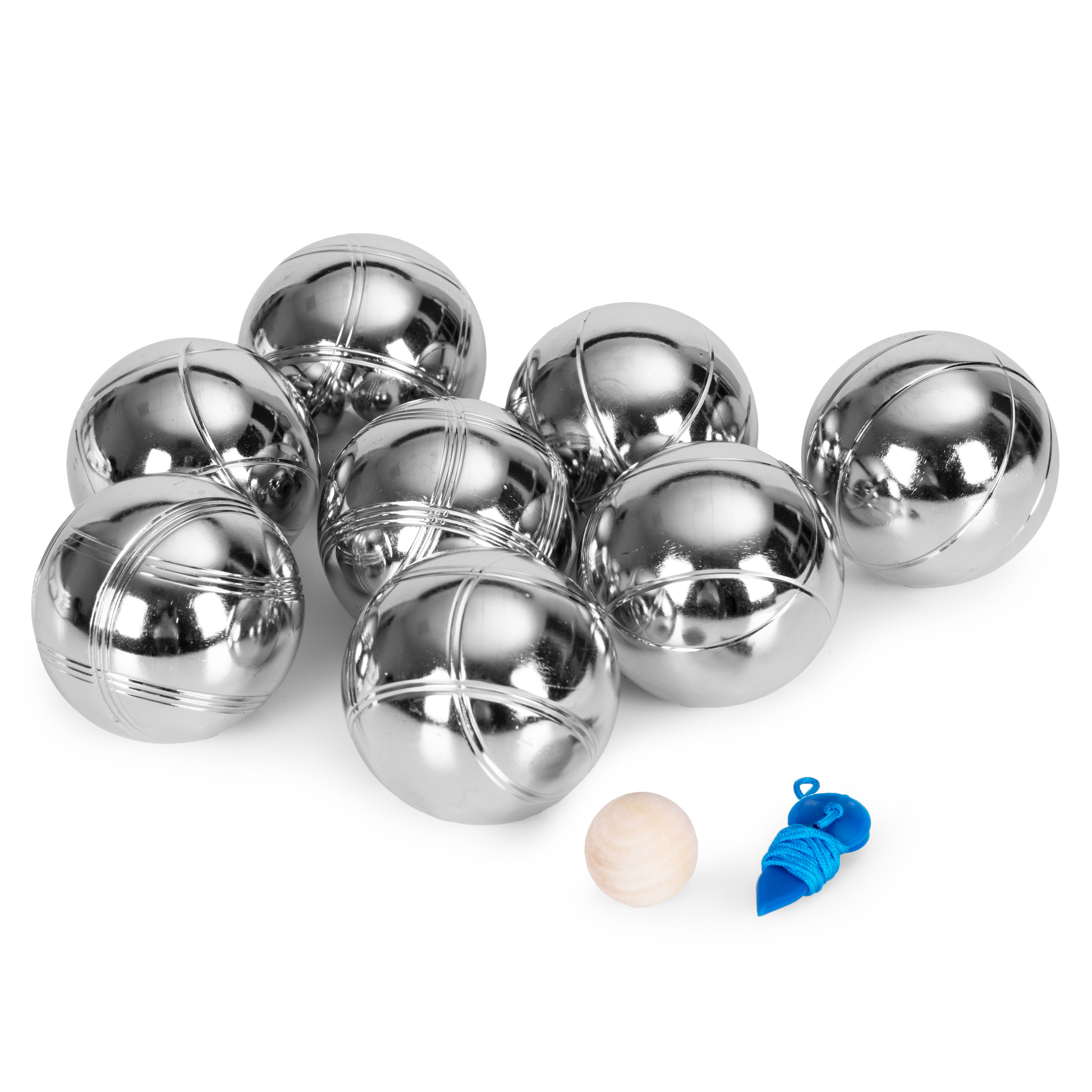 Zestaw do gry w bule kule boules petanque 8 szt. + walizka i akcesoria - obrazek 4