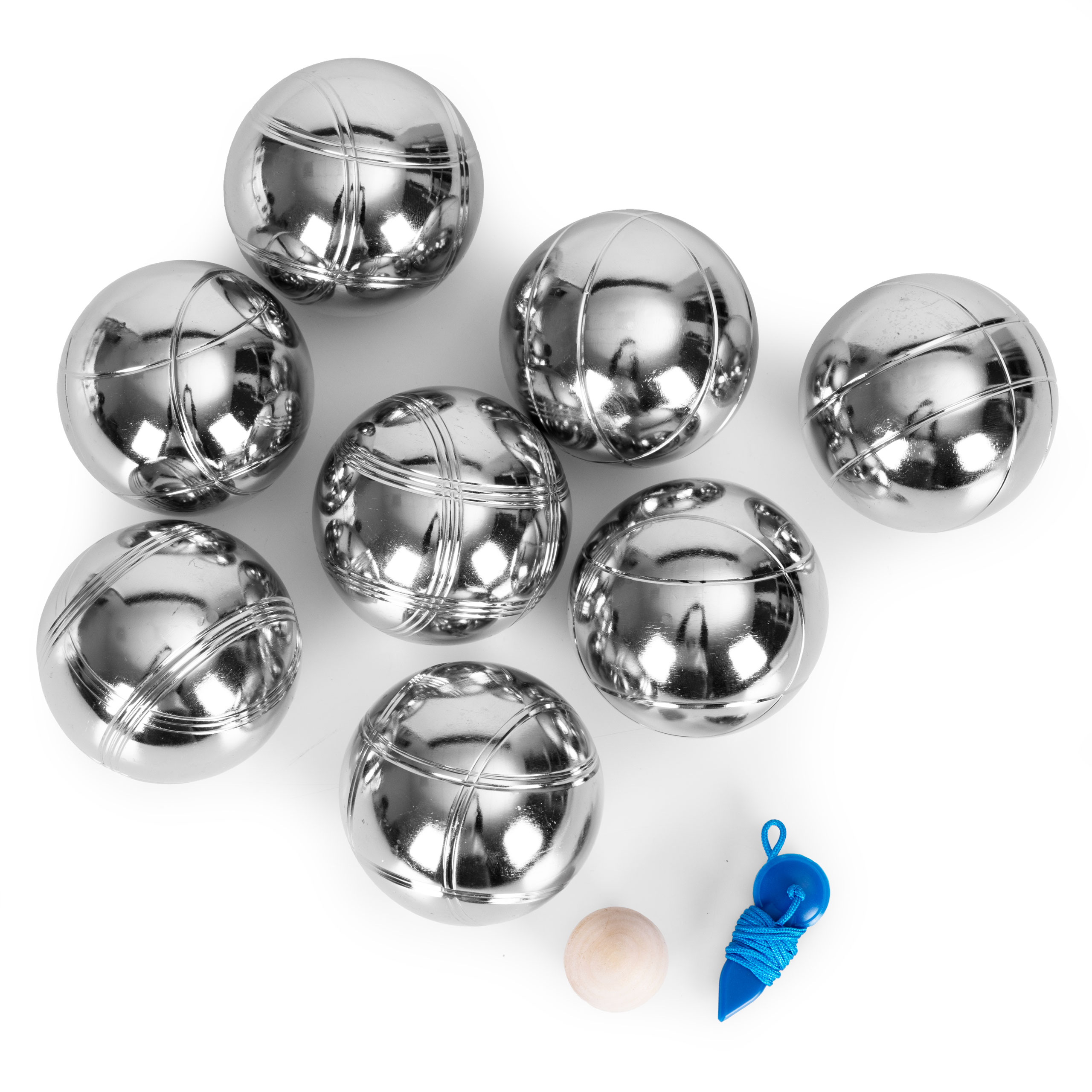 Zestaw do gry w bule kule boules petanque 8 szt. + walizka i akcesoria - obrazek 5