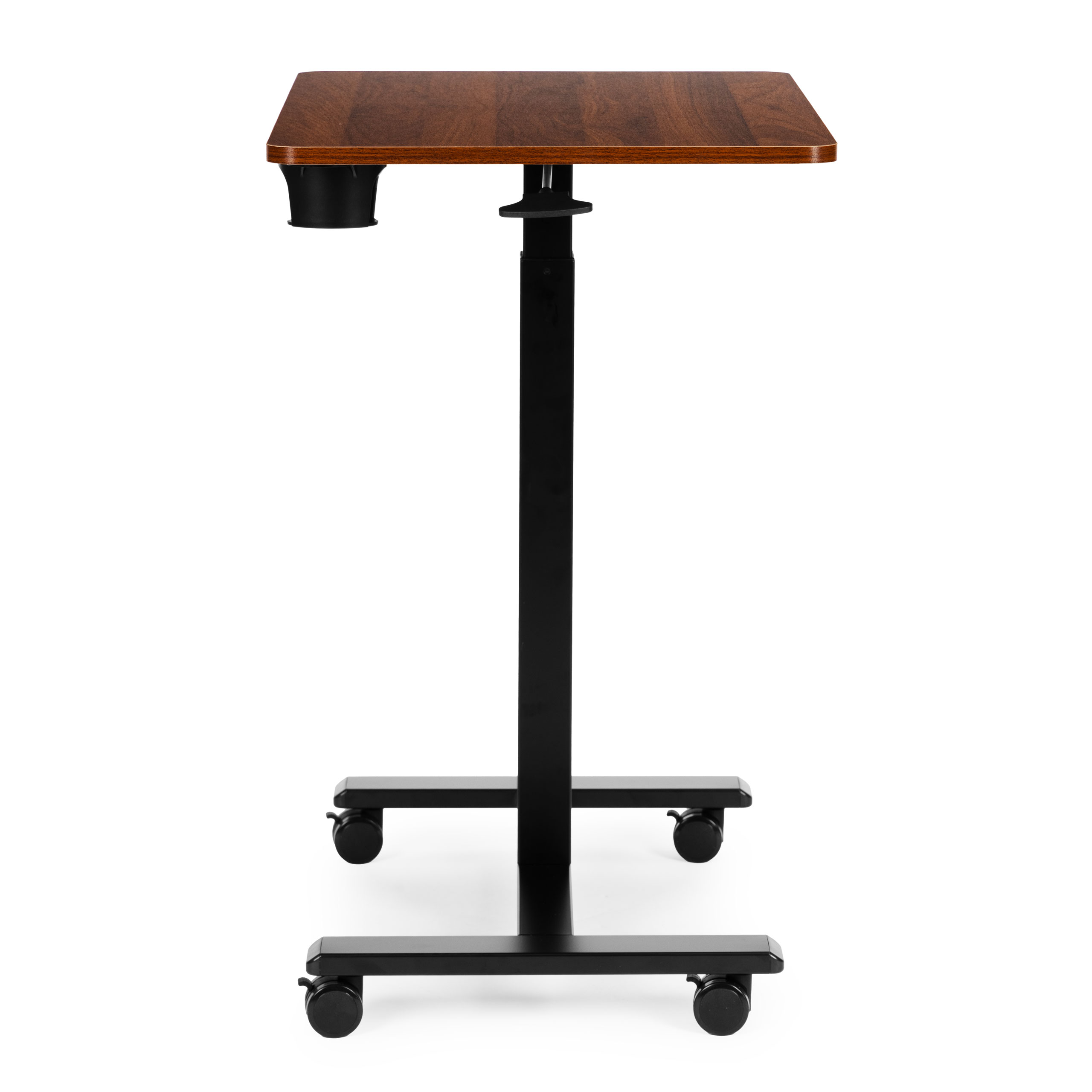 Mobilne biurko regulowane 70x48 cm stolik pod laptopa regulacja wysokości 71,5-112 cm ModernHome - obrazek 7