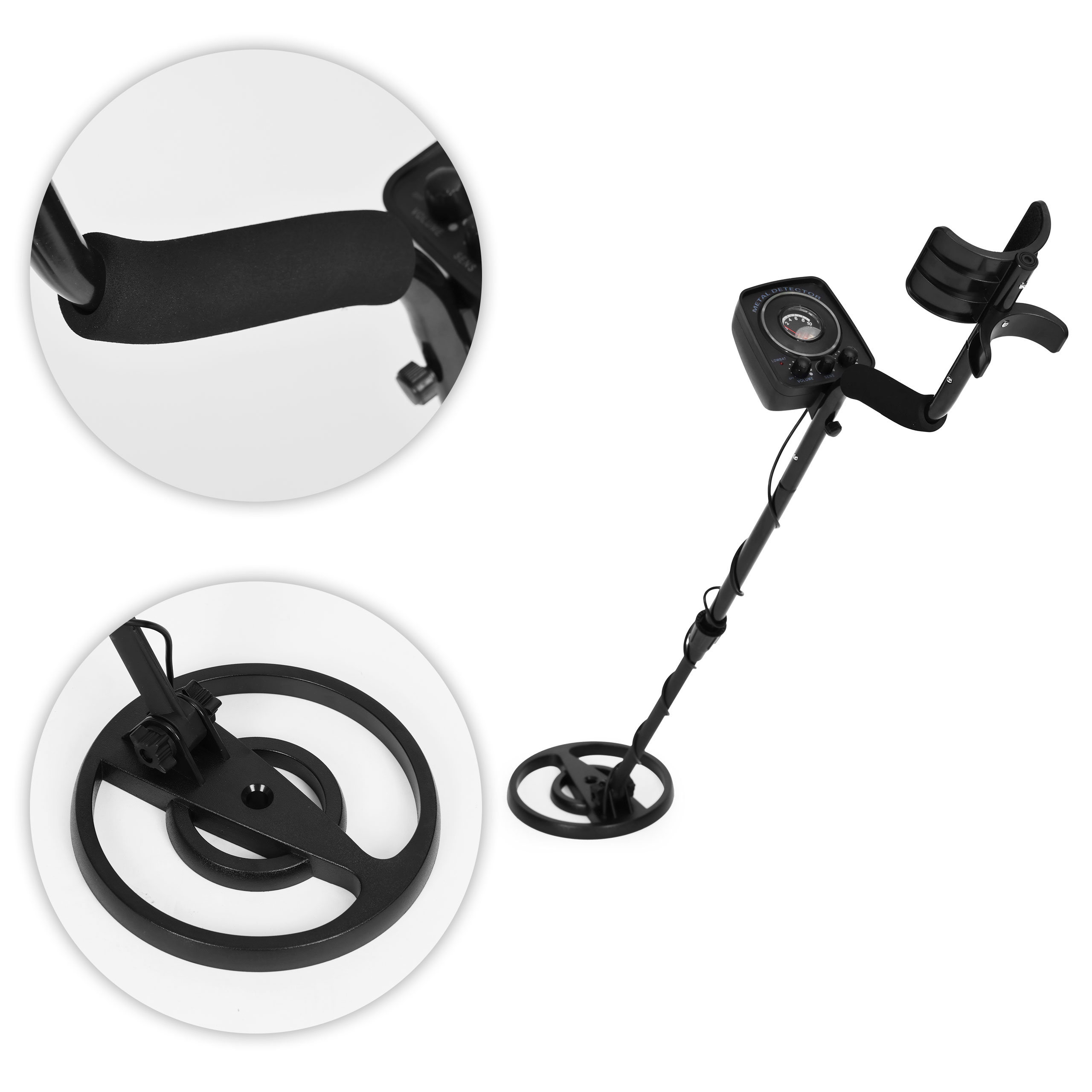 Wykrywacz metali detektor 2 tryby do poszukiwań złota srebra monet - obrazek 7