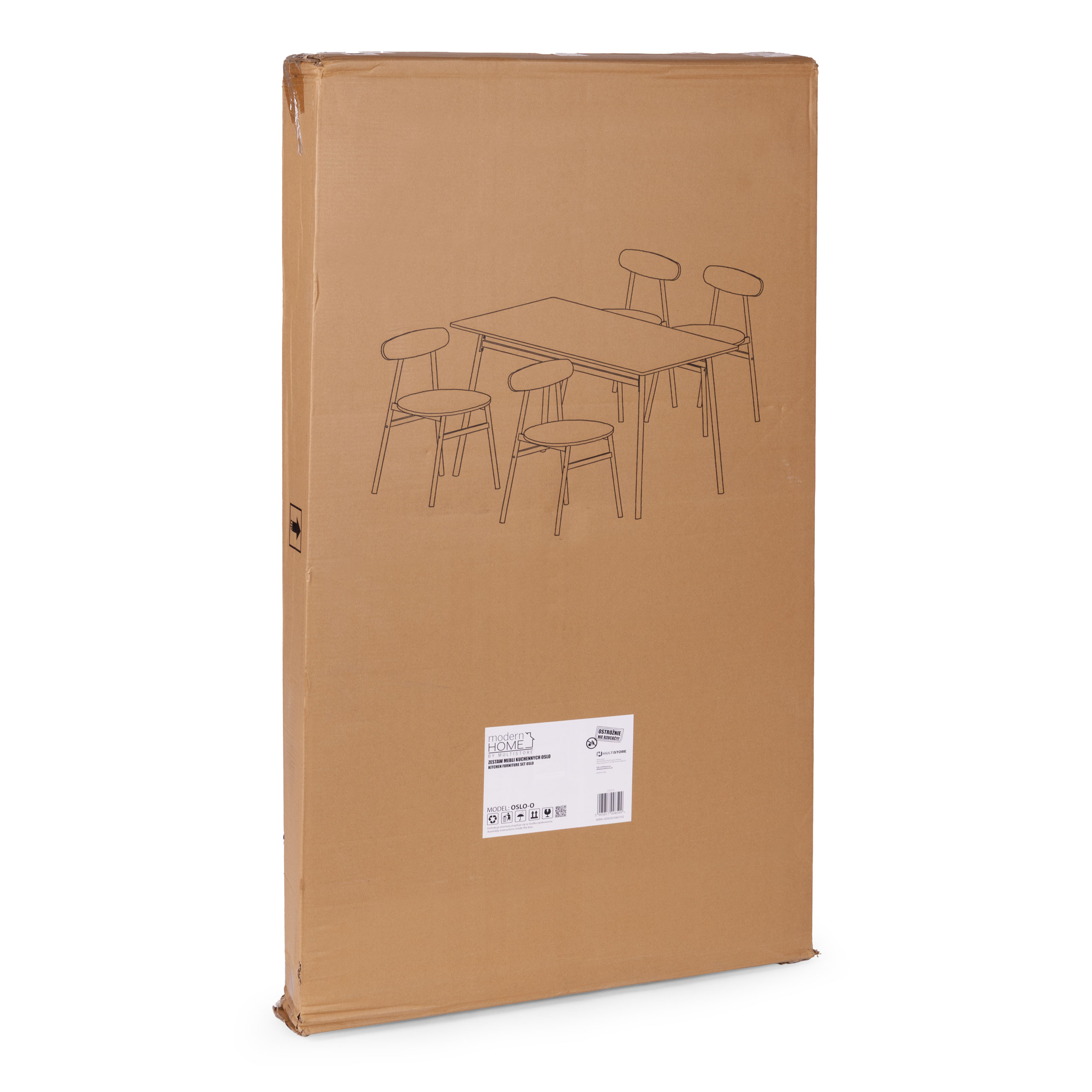 Zestaw mebli do jadalni kuchni stół + 4 krzesła OSLO ModernHome - obrazek 9