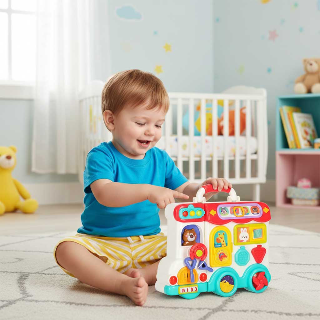 Tablica manipulacyjna interaktywna samochód światło dźwięk - obrazek 15