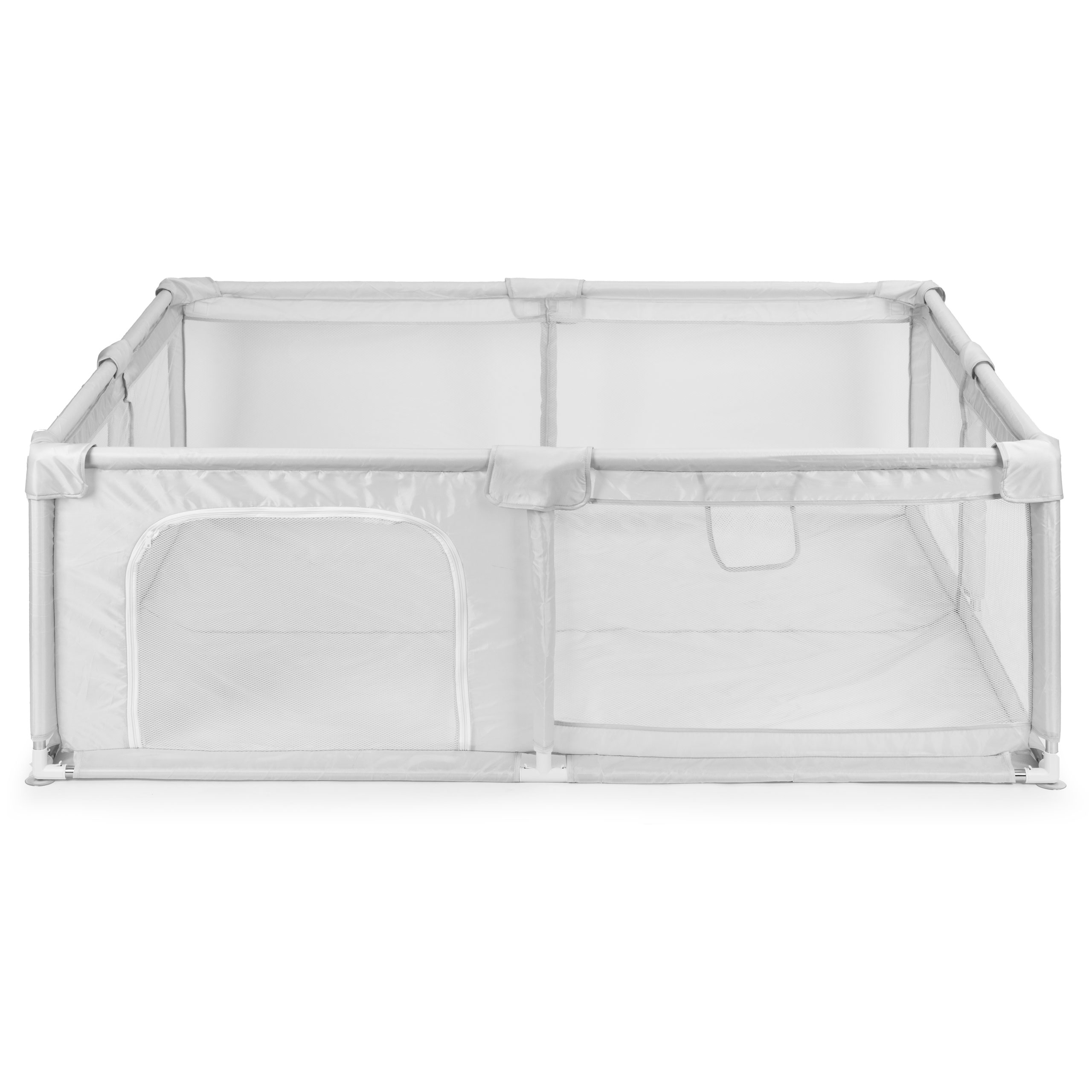 Kojec dla dziecka 180x160 cm suchy basen plac zabaw szary + torba ECOTOYS - obrazek 4