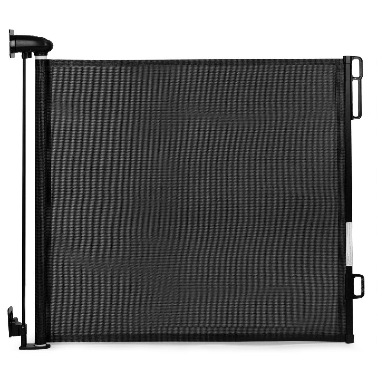 Bramka barierka roleta 160 cm ochronna zabezpieczająca na schody i drzwi czarna ECOTOYS - obrazek 5