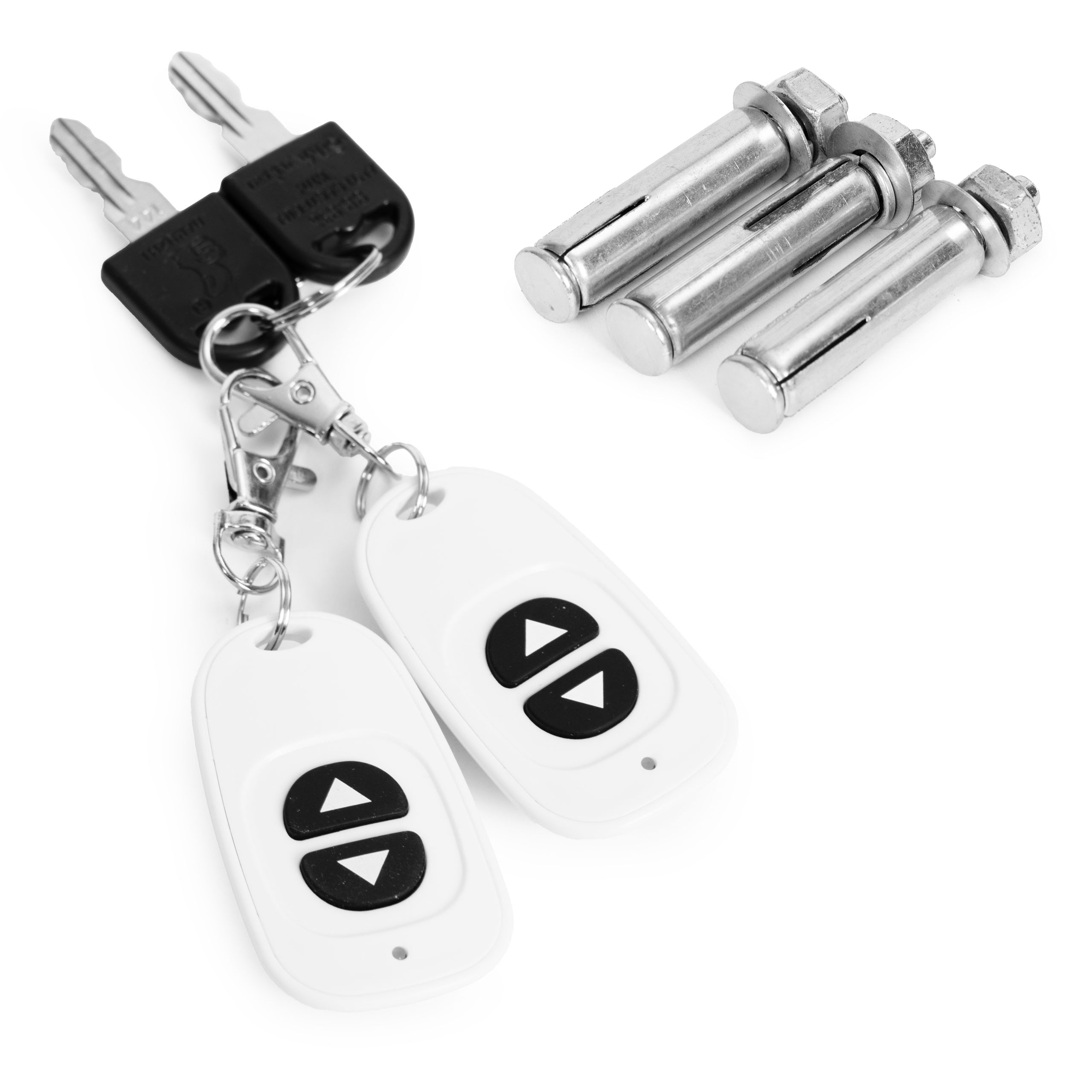 Blokada parkingowa składana zapora 40 cm na klucz zdalnie sterowana system alarmowy - obrazek 8