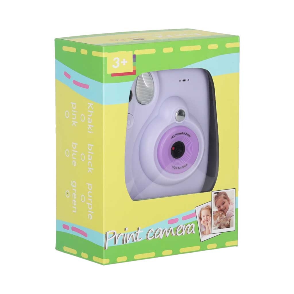 Aparat fotograficzny cyfrowy natychmiastowy 16x 128GB wkłady mazaki fioletowy - obrazek 10